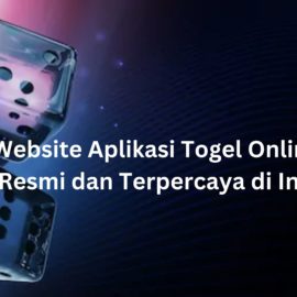 Website Aplikasi Togel Online Gacor Resmi dan Terpercaya di Indonesia